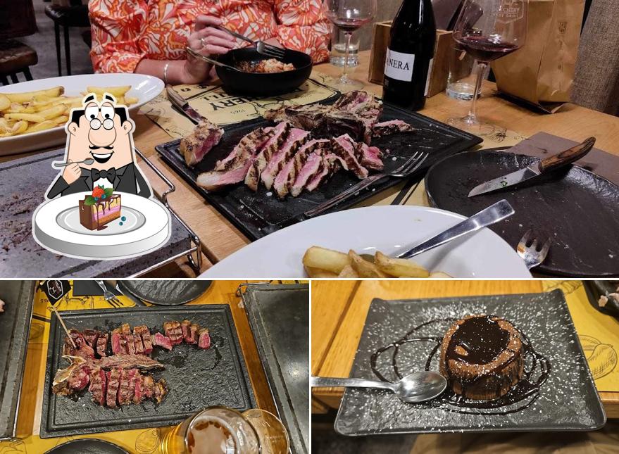 Torta al cioccolato al Butchery Meat Grill