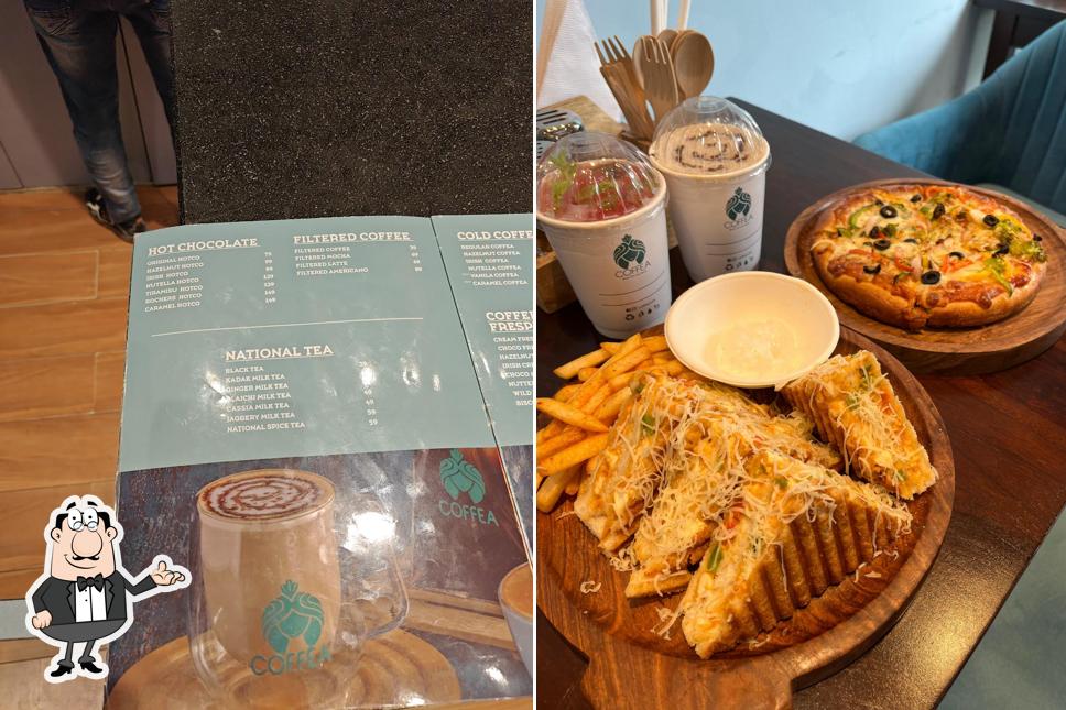 The interior of Coffea Indiabulls