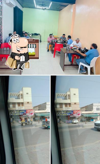 Roti Junction is distinguished by exterior and interior