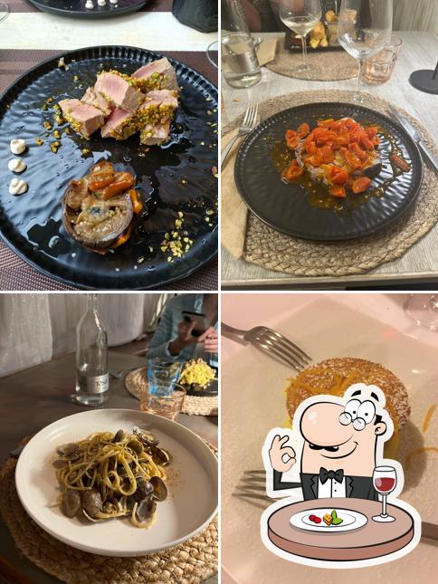 Cibo al losteria del pesce