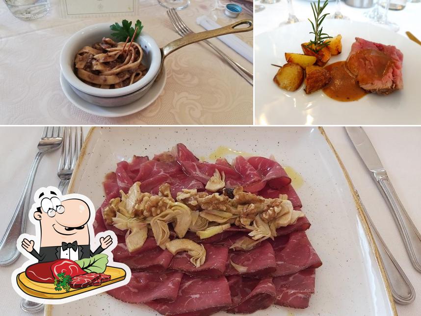 Carpaccio di manzo al Hotel ristorante La Bussola