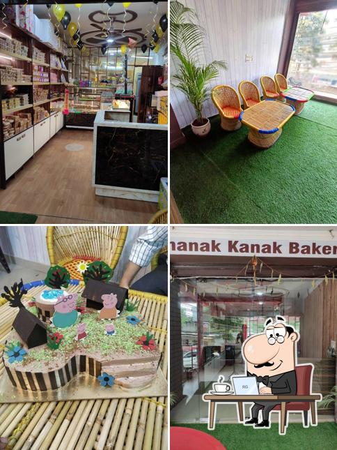 The interior of Khanak kanak Home Baker's