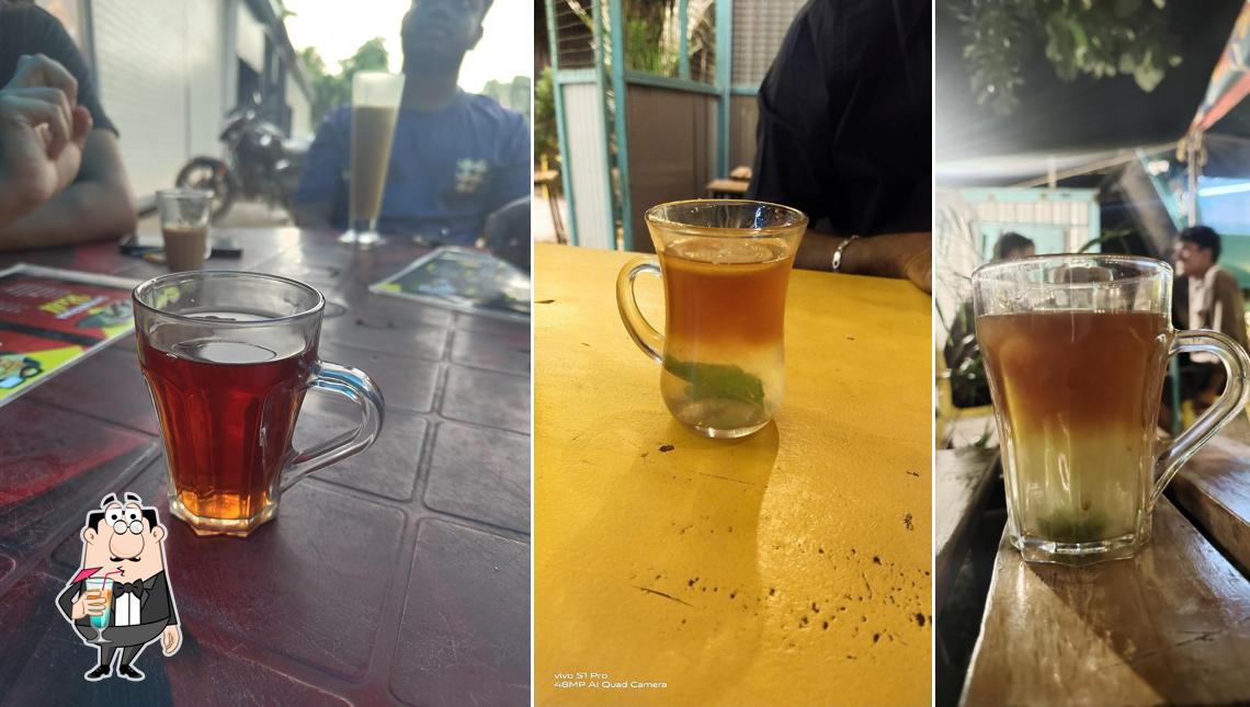 Pick a drink from the menu
