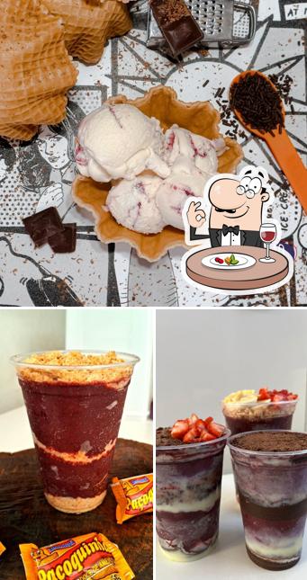 Comida em Zero Grau sorvetes
