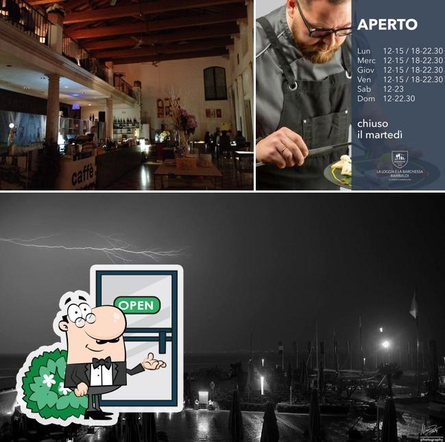 Puoi goderti l'aria fresca dal dehors di La Loggia e La Barchessa Rambaldi
