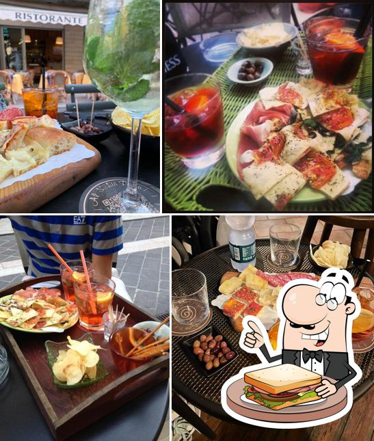Toast al formaggio al Al Solito Posto Pub