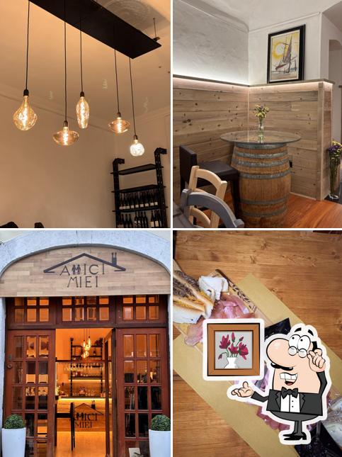 Gli interni di Amici Miei Bistrot