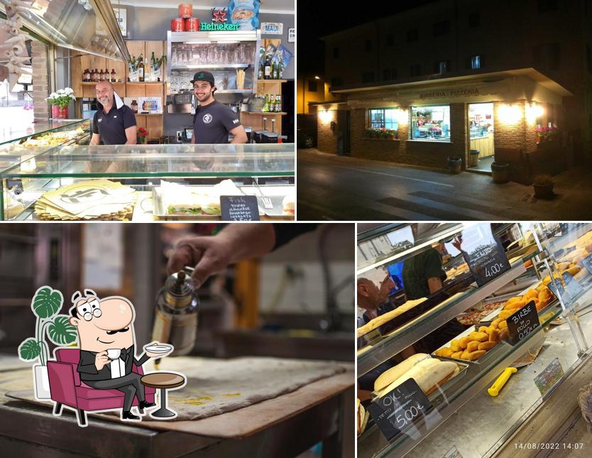 Gli interni di Il Faro Paninoteca Pizzeria