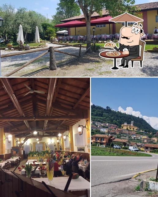 Goditi la vista dagli esterni di Ristorante Trattoria Cà Persiane