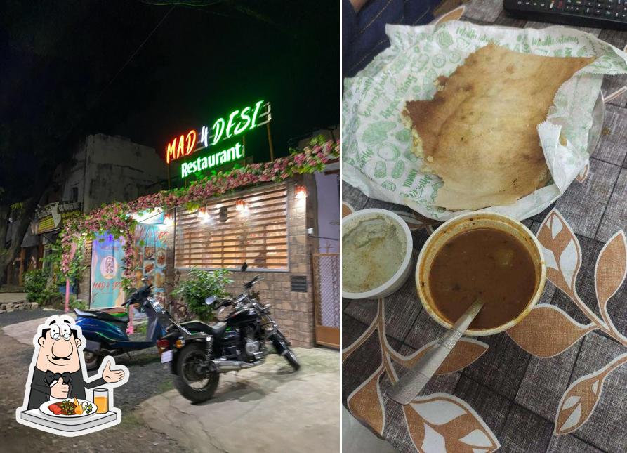 Food at Mad 4 Desi Restaurant