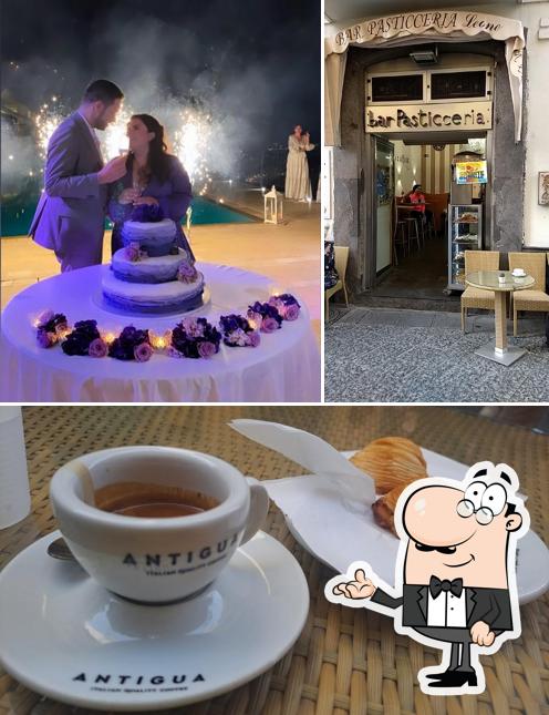 La foto della interni e bevanda di Pasticceria Caffetteria Leone