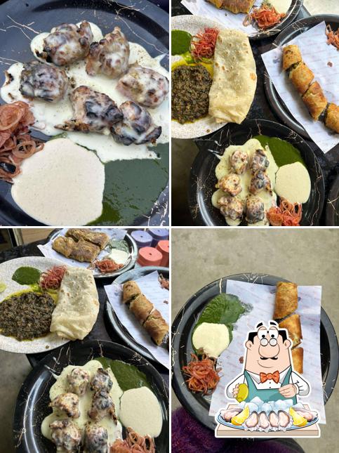 Oysters at Ahmed Bhai's Roll and Tawa