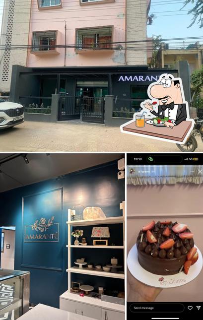 The restaurant's food and exterior
