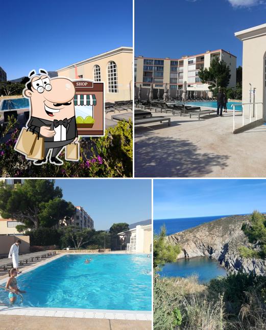 Vous pouvez prendre un bol d'air frais à l'extérieur Côté Thalasso Hôtel & Spa Marin - Banyuls sur Mer