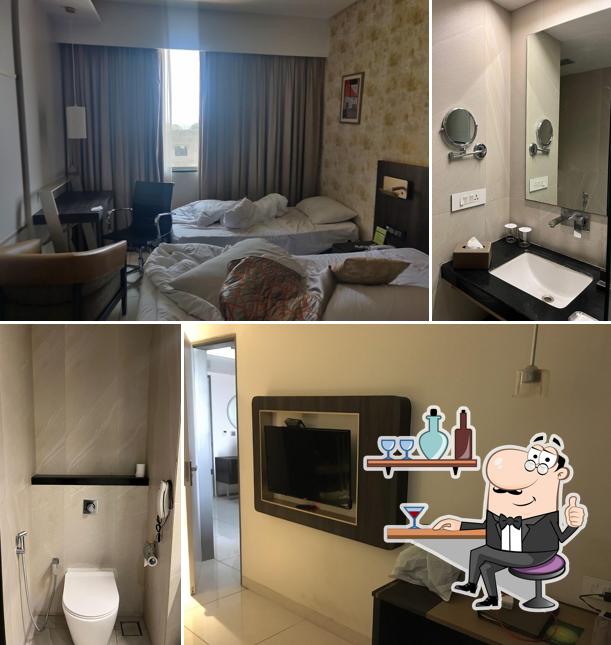 Take a seat at one of the tables at The Fern Residency, Karad, Maharashtra