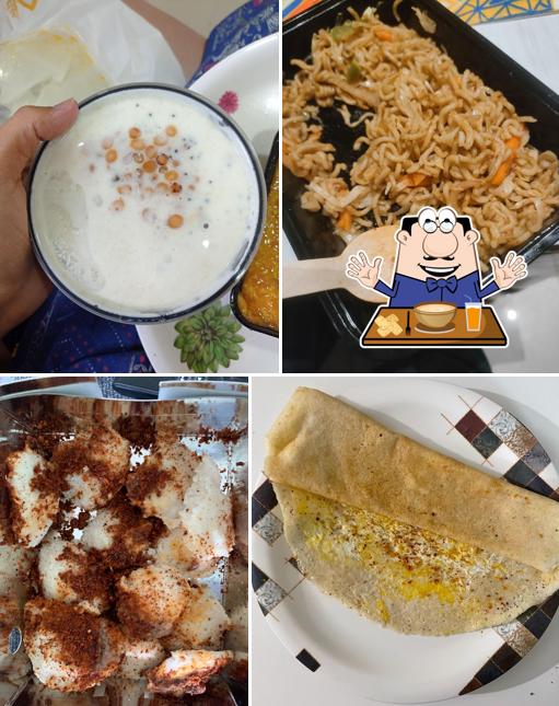 Clam chowder at Millet Express