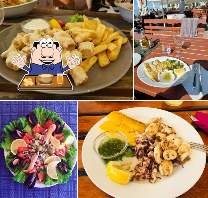 Cibo al Pizzeria Burin Piran