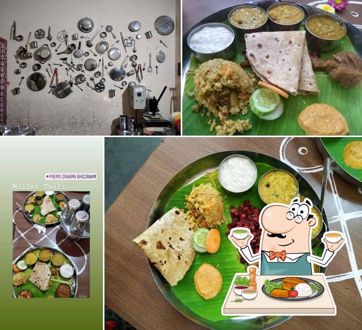 Food at Prems Graama Bhojanam