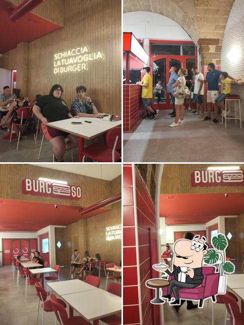 Gli interni di Burgoso