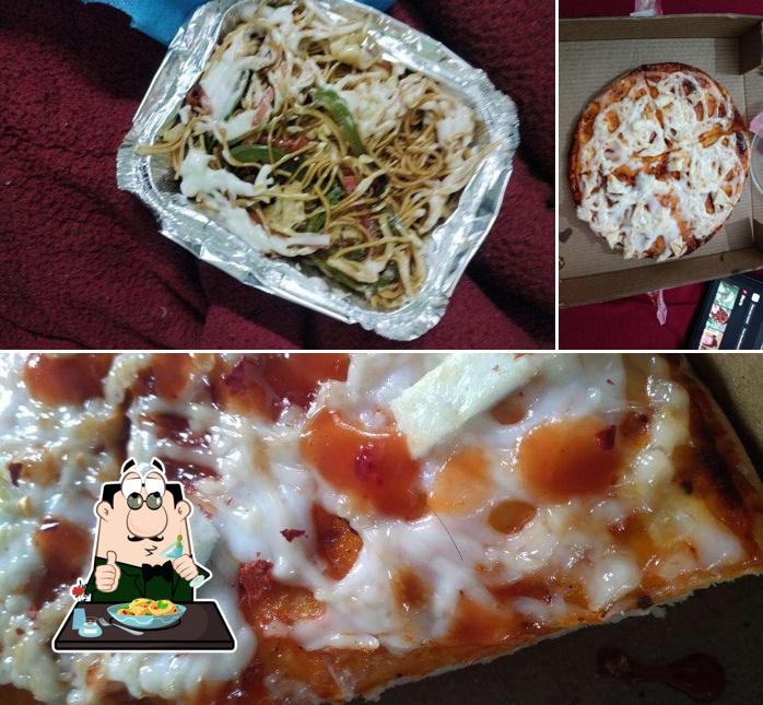 Food at Crazy Pizza World