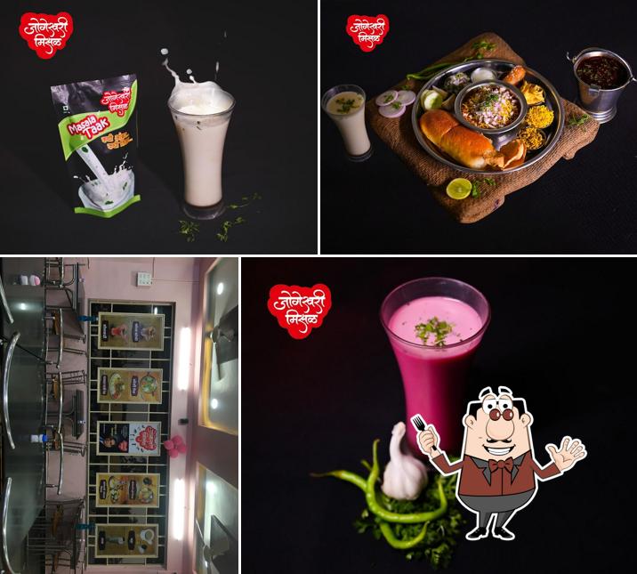 Ice cream at JOGESHWARI MISAL & BHEL PHALTAN