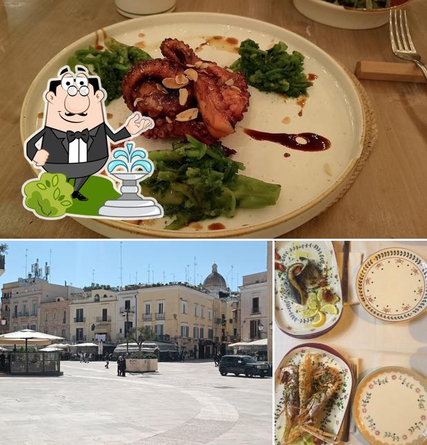 Dai un’occhiata alla foto che raffigura la esterno e cibo di La Locanda Di Federico