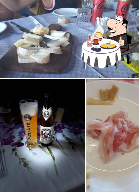 Piatto di formaggi al Ristoro San Giovanni