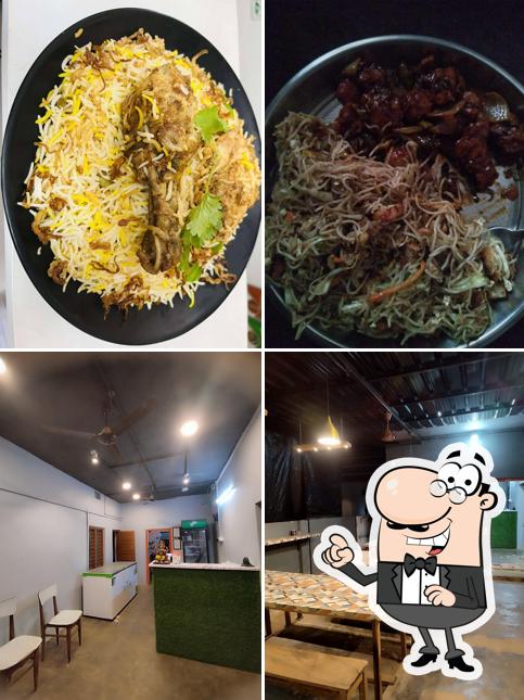 This is the image depicting interior and food at VAV'S FOOD COMPANY