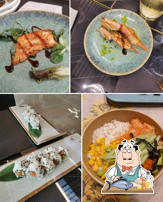 Salmone grigliato al Rishi Asian Restaurant - Camposampiero