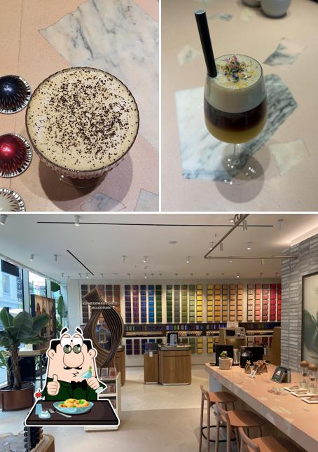 La immagine di cibo e interni da Nespresso Boutique