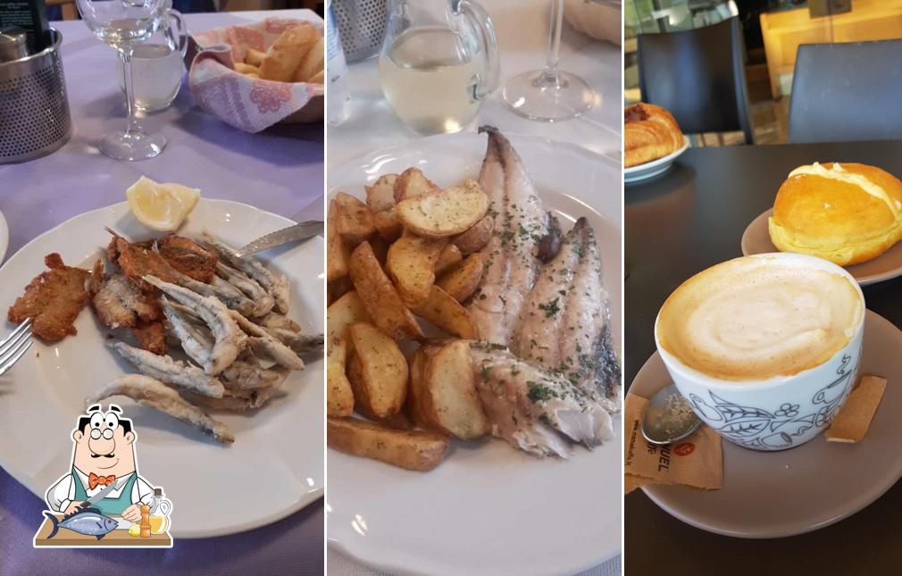 Salmone grigliato al Bar Italia