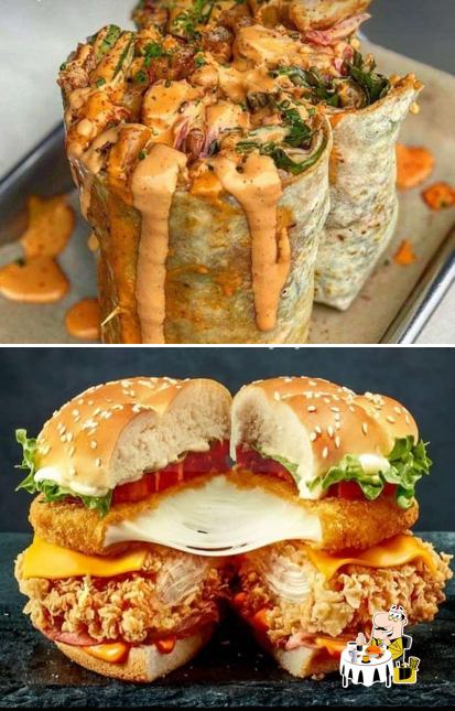 Food at Iram's Spice Kitchen