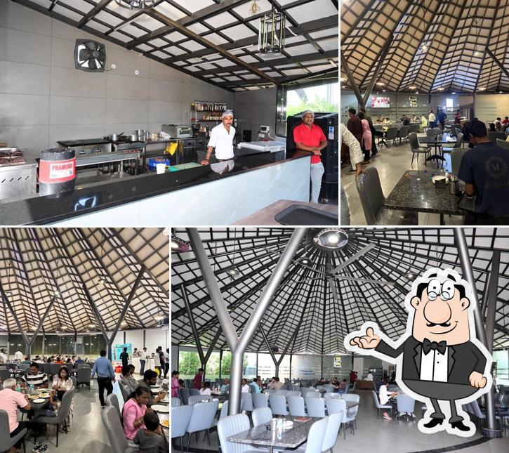 The interior of Mahalok dhaba