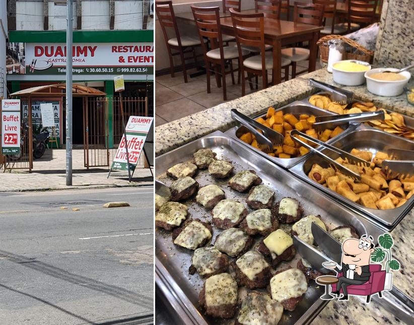 Veja imagens do interior do Duammy Gastronomia