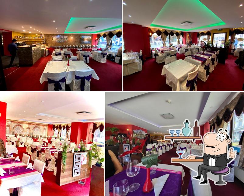 Gli interni di Kashmir Restaurant Vevey