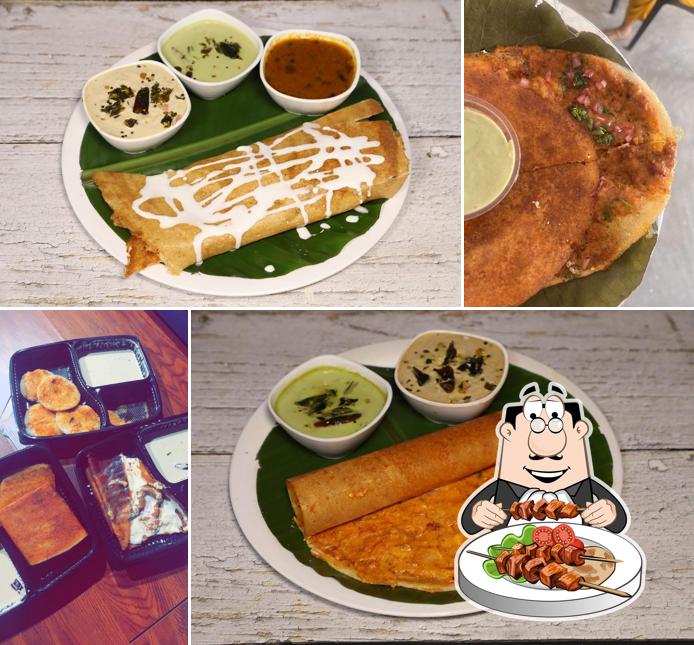 Food at Nani's Tiffins