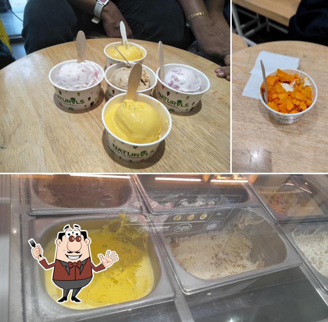 Food at Naturals Ice Cream