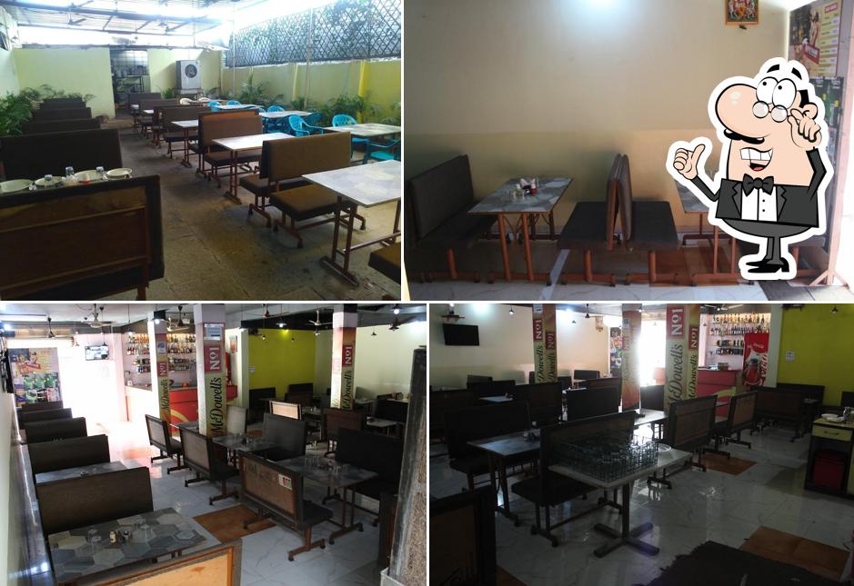 The interior of Raviraj Gardens Bar & Restaurant
