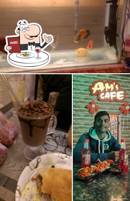 Food at A M'S Cafe