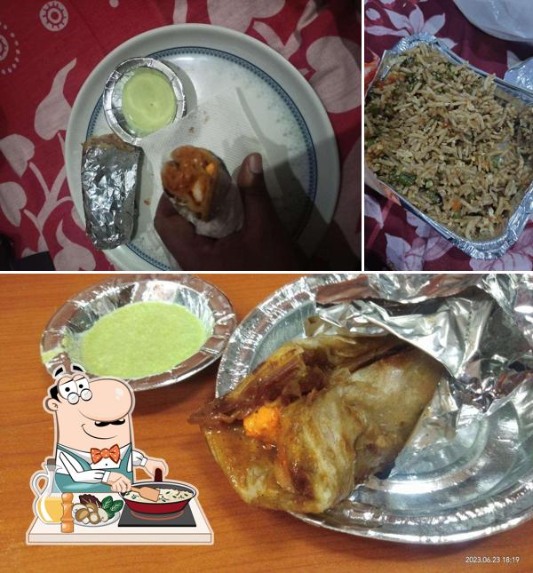 Fried rice at City Kathi Roll