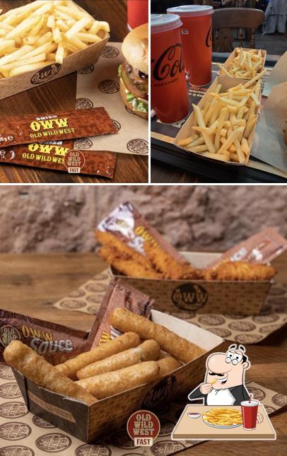 Patatine fritte al Old Wild West Fast - Napoli Portici