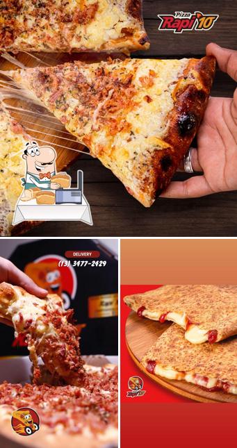 Pão-com-alho em Rapi 10 Pizzaria