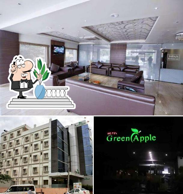 The exterior of Sahaja - Hotel Green Apple