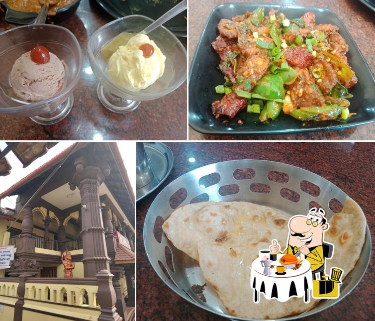 Food at Sindhura Grand Hotel