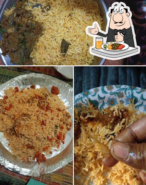 Food at Sri Anjaneya Restaurants