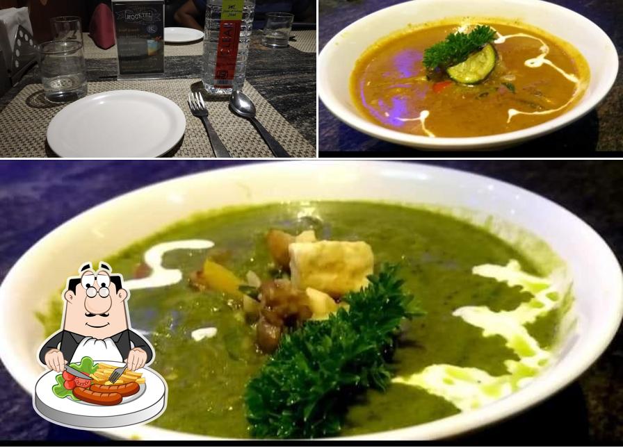 Food at Hare Krishna Hotel