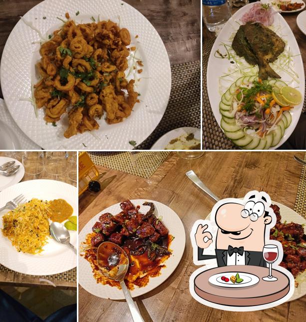 Food at Hotel Hill Roof