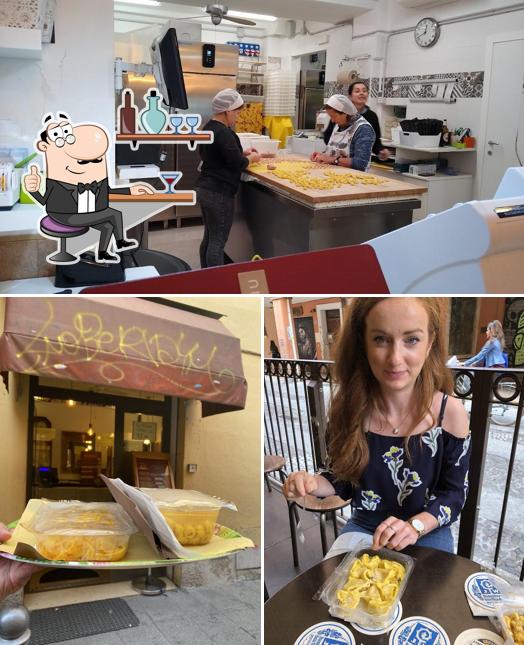 Gli interni di Pasta Fresca Naldi