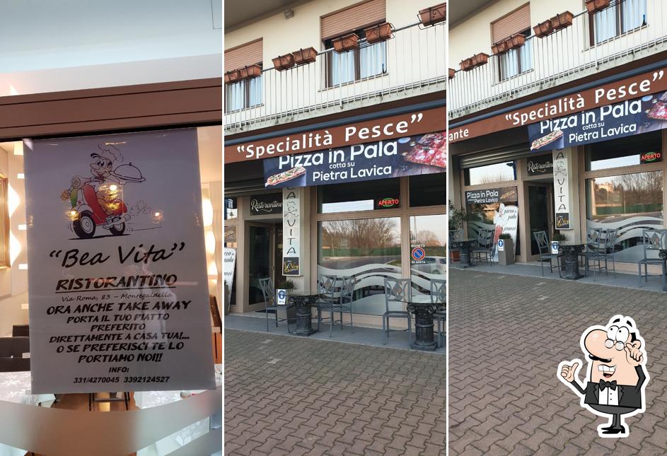 Gli interni di Ristorantino "Bea Vita"
