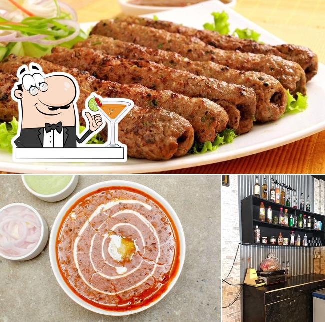 Among various things one can find drink and food at Bob's Kitchen